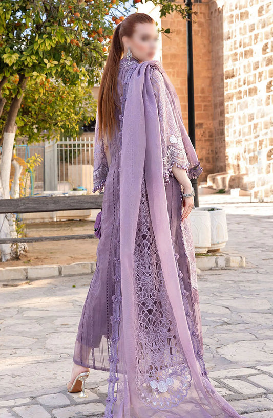 Maria B Unstitched Luxury Lawn Collection 2024 - Design 01 A