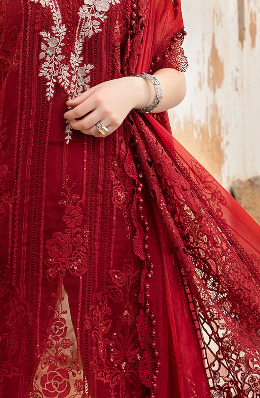 Maria B Unstitched Luxury Lawn Collection 2024 - Design 01 B