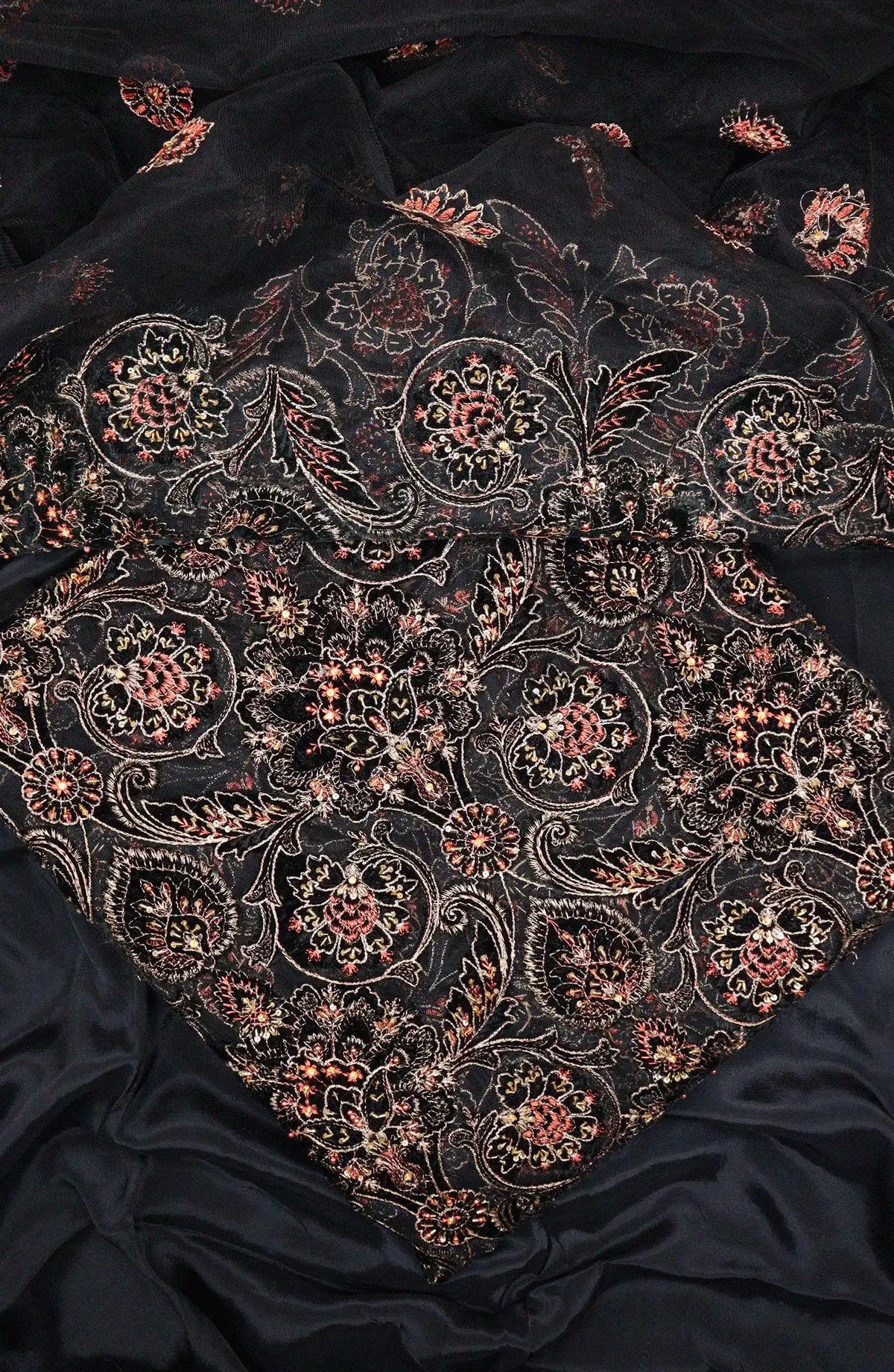 Luminara Festive Unstitched Collection By Amna Khadija - Design 01
