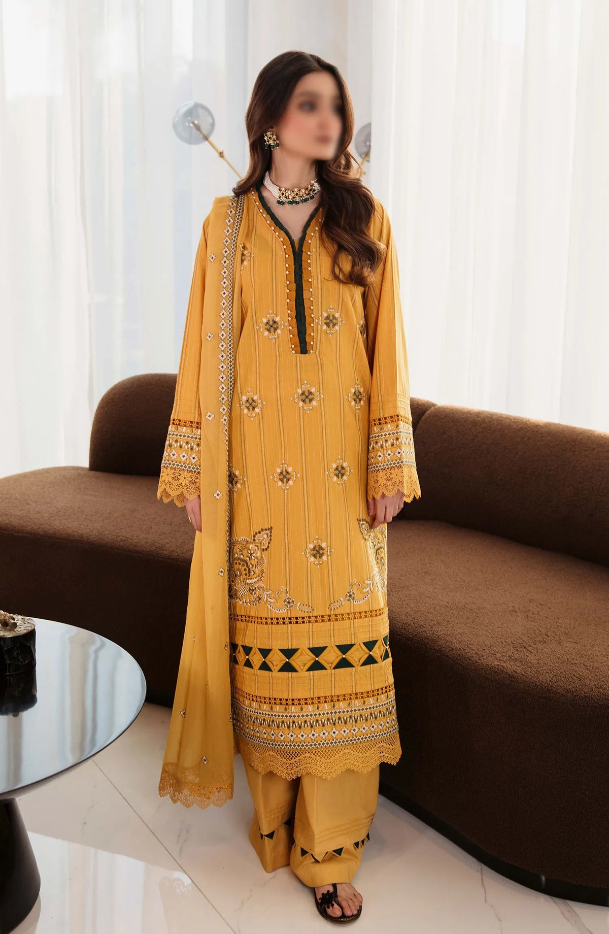 Humdum Vogue Embroidered Lawn Collection 2024 - Design 02