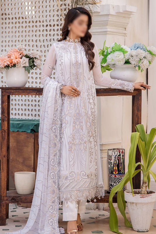 Pareesha Luxury Chiffon Collection By Humdum Collections - Design 02