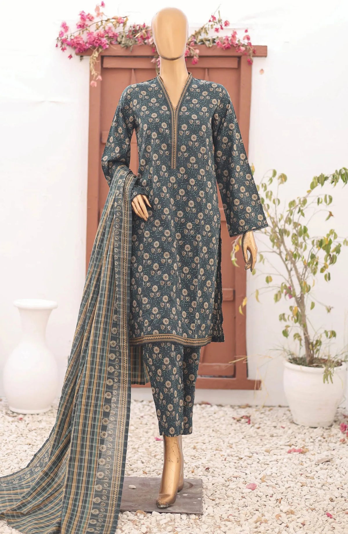 Bin Saeed Printed Lawn Collection 2024 Vol 15 - Design 02