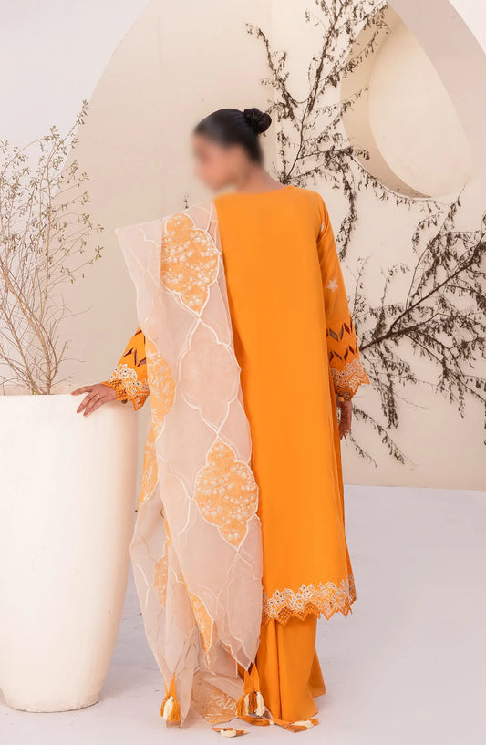 Arzu Unstitched Luxury Lawn Collection 2024 By Humdum - Design 02