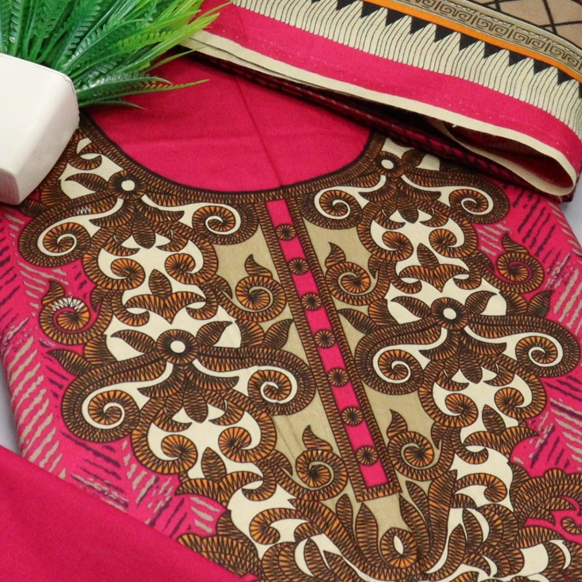 Breeze Unstitched linen 3 Pc Collection - Design 02