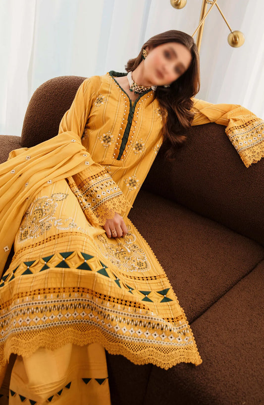 Humdum Vogue Embroidered Lawn Collection 2024 - Design 02