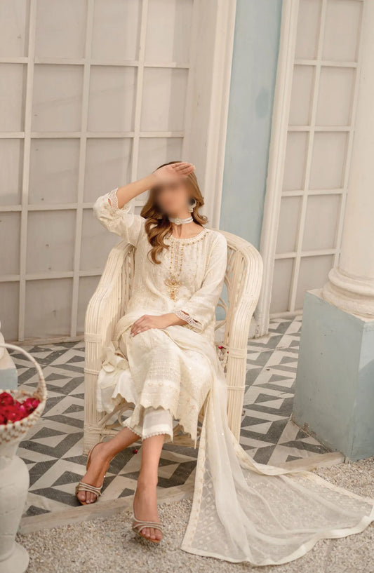 Guzel Shehnai Formal 3 Piece Stitched Collection - Design 02