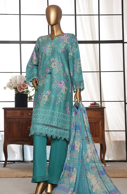 SADABAHAR Printkari Print Over Chikankari Collection 2024 - Design 02