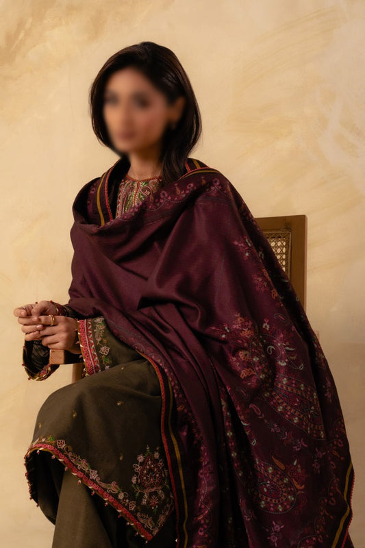 Coco Winter Unstitched Collection By Zara ShahJahan - ZS  - Design 02A