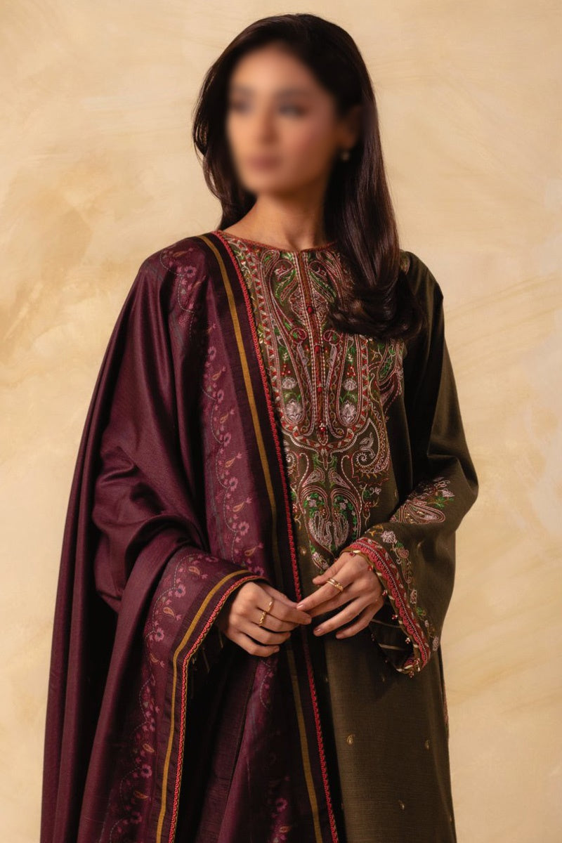 Coco Winter Unstitched Collection By Zara ShahJahan - ZS  - Design 02A