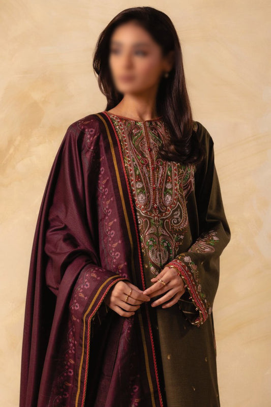 Coco Winter Unstitched Collection By Zara ShahJahan - ZS  - Design 02A