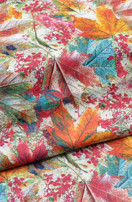 Classic Unstitched 2pcs Digital Printed Lawn Collection Vol-02 By Amna Khadija - Design 02