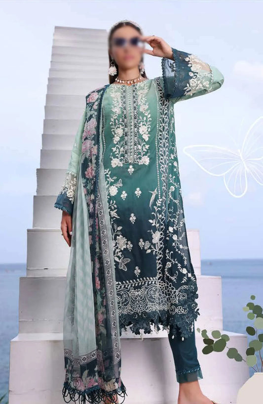 Saadia Asad Noor Luxe Printkari 2024 - Design 02 A