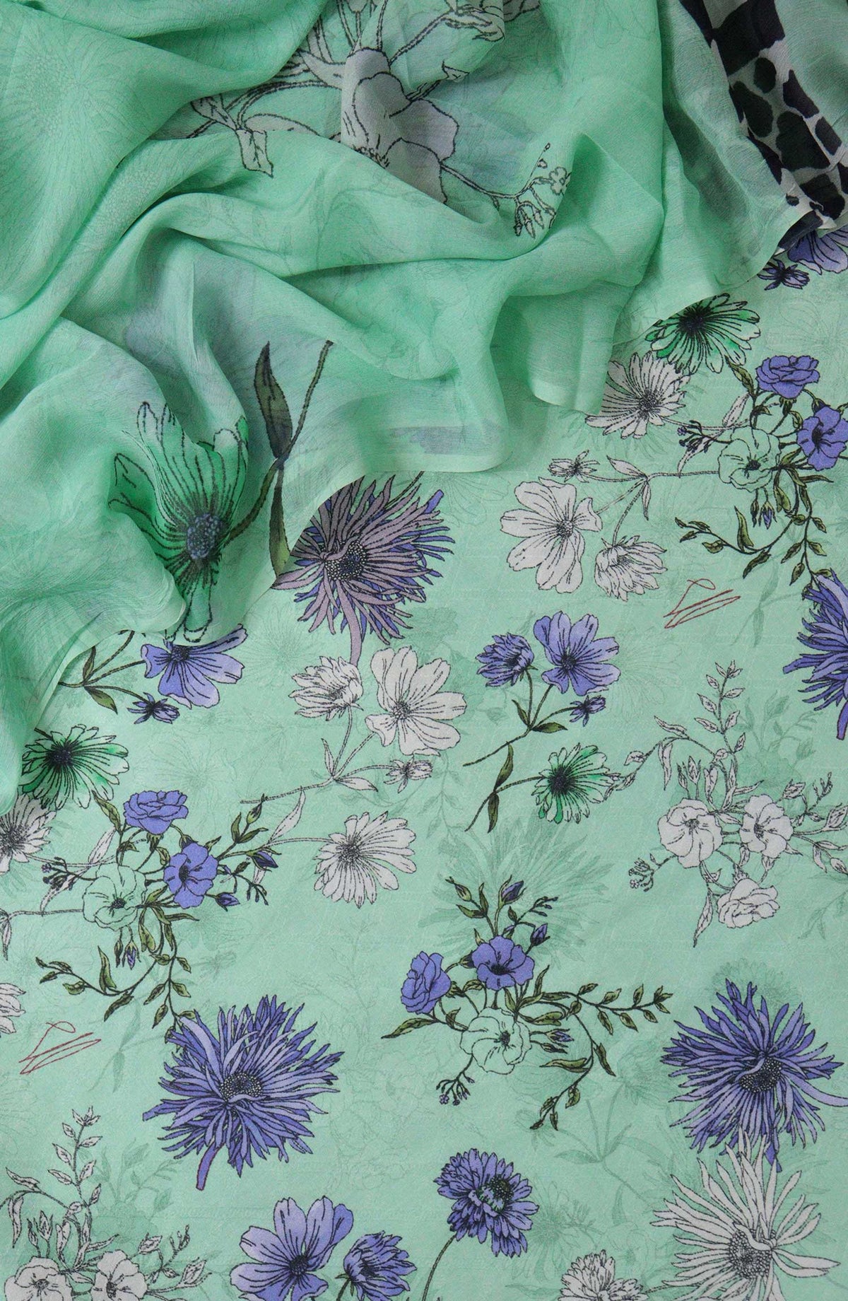 Wintry Wonders unstitch Dobby Khaddar Digital Printed Collection - Design 03