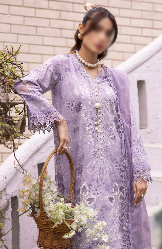 Minha Florum Luxury Lawn Collection 2024 - Design 03