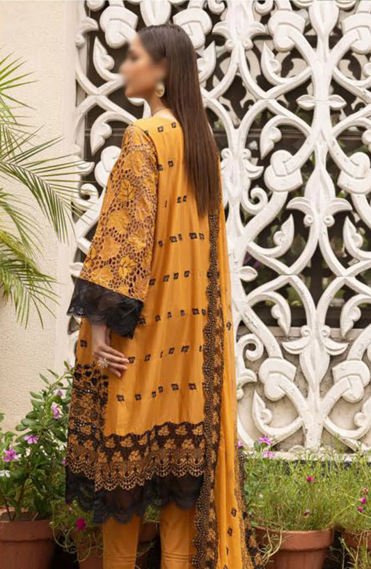 Mahees Exclusive Sequence Chikankari Lawn Collection 2024 - Design 03