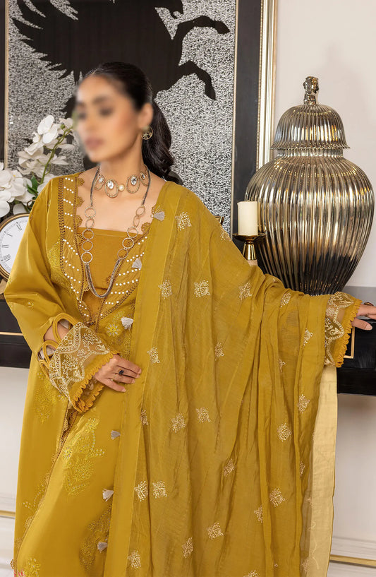 Charlotte Embroidered Chikankari Lawn Collection 2024 - Design 03