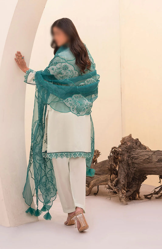 Arzu Unstitched Luxury Lawn Collection 2024 By Humdum - Design 03