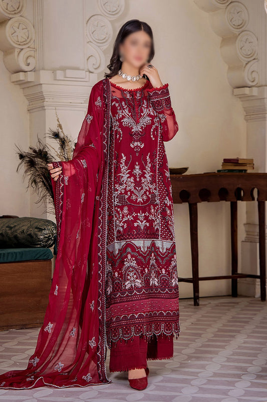 Pareesha Luxury Chiffon Collection By Humdum Collections - Design 03