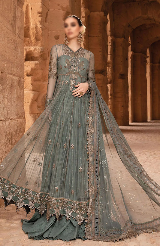 Maria B Unstitched Luxury Lawn Collection 2024 - Design 03 A