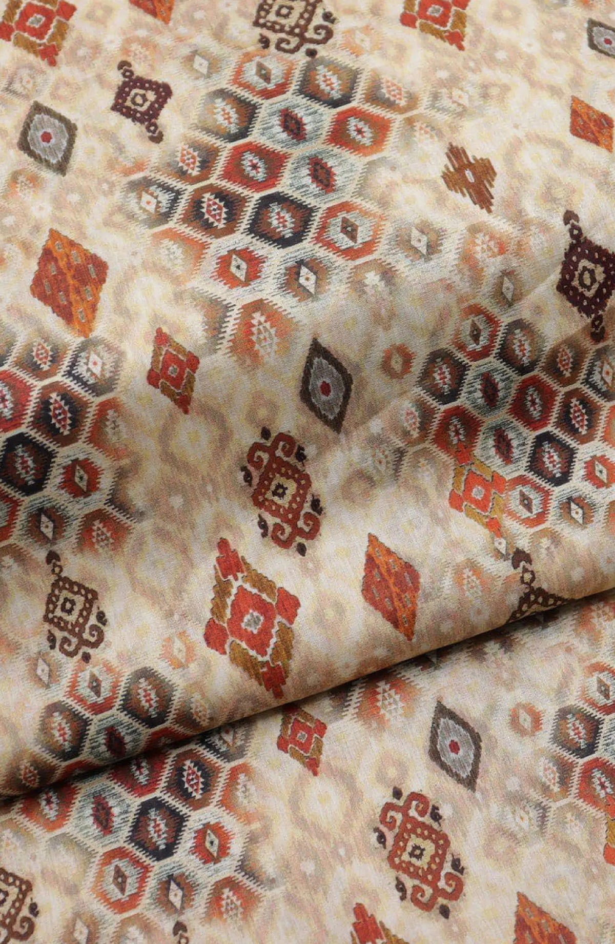 Classic Unstitched 2pcs Digital Printed Lawn Collection Vol-03 By Amna Khadija - Design 03