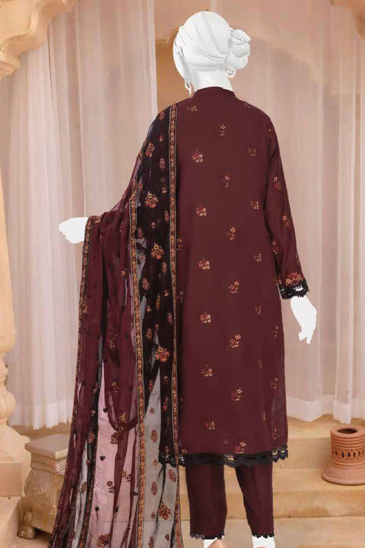 Romansiah Premium Karandi Series with Crinckle Dupatta Collection - Design 04