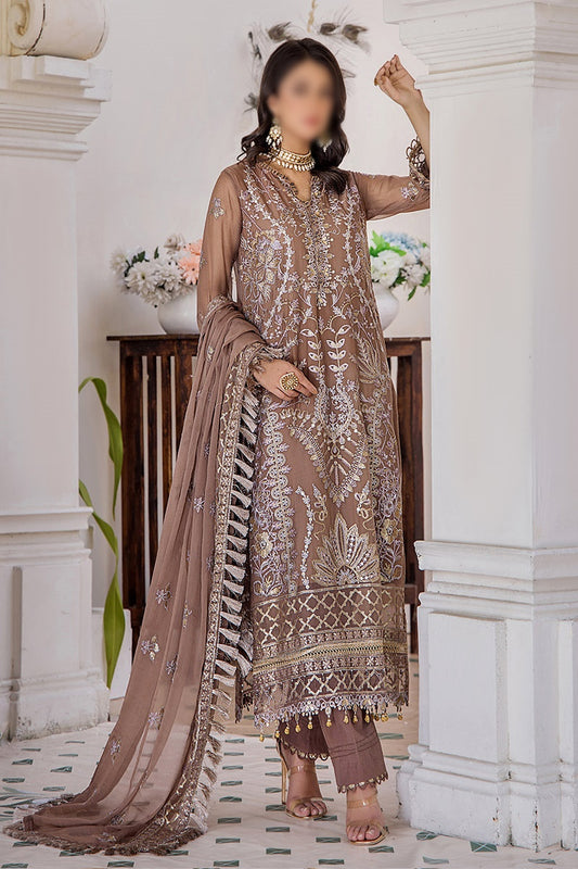 Pareesha Luxury Chiffon Collection By Humdum Collections - Design 04