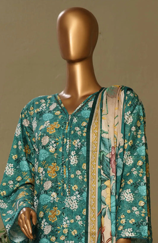 BIN SAEED Exclusive Cotton Chikankari 3 Piece Vol 1 - Design 04