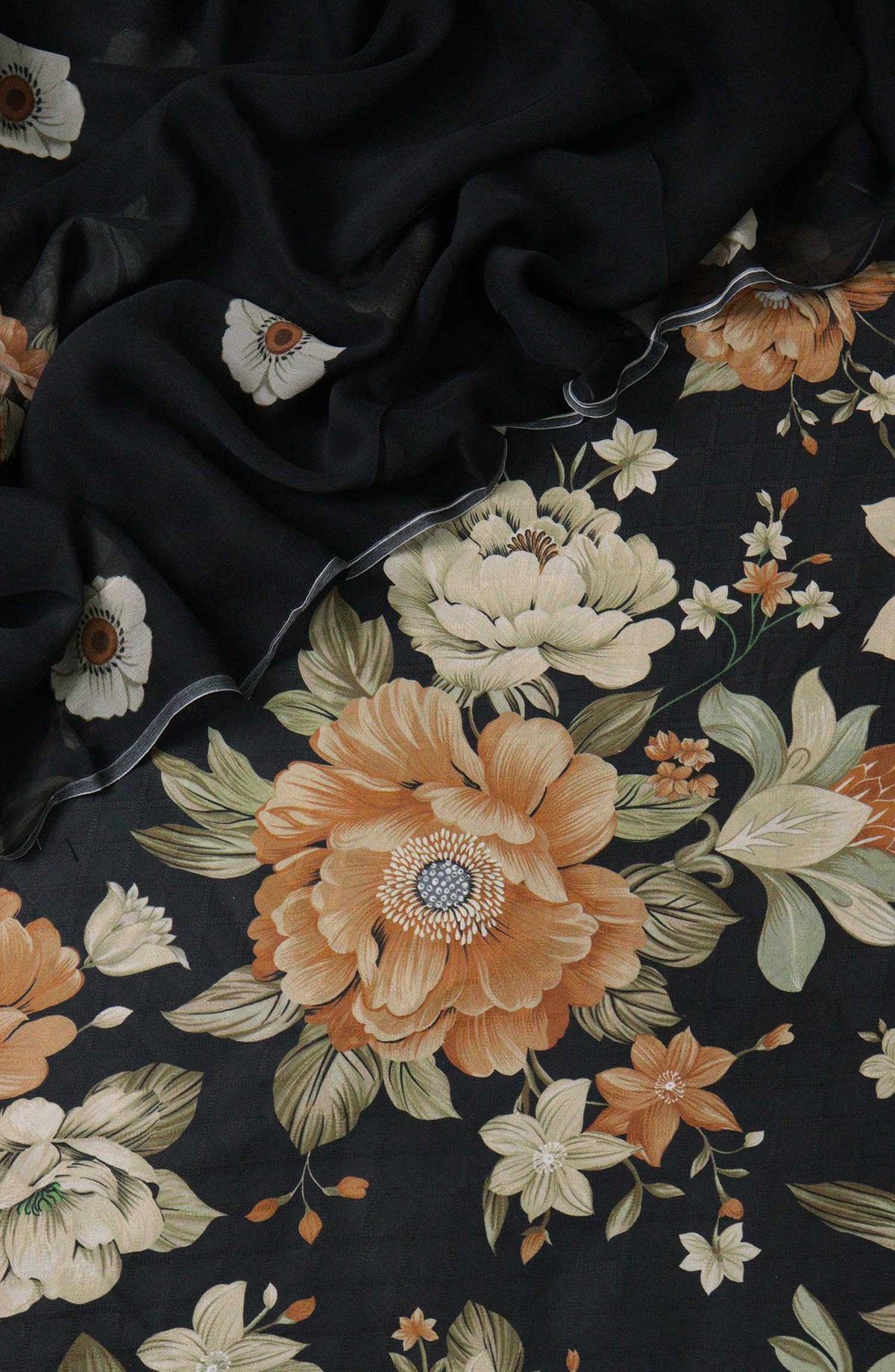 Wintry Wonders unstitch Dobby Khaddar Digital Printed Collection - Design 04
