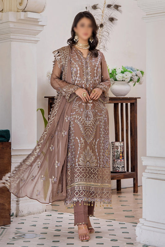 Pareesha Luxury Chiffon Collection By Humdum Collections - Design 04