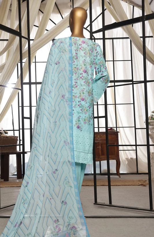 SADABAHAR Printkari Print Over Chikankari Collection 2024 - Design 04
