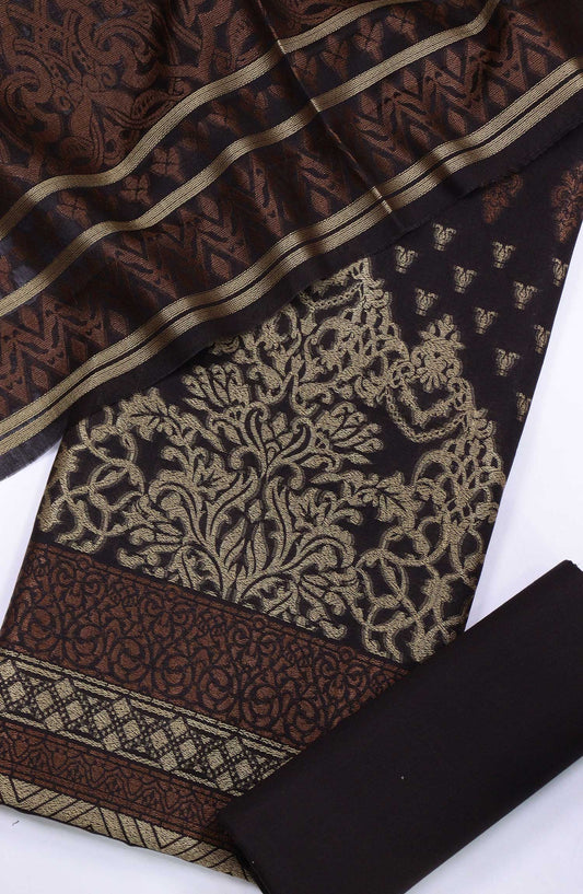 Chashni by Amna Khadija Printed Lawn Unstitched 3 Piece - D-04 - AM25CL - Black - Summer Collection