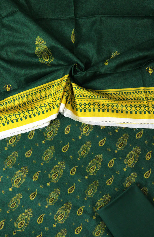 Mothers Collection unstitch suit with demask Dupatta - Design 04