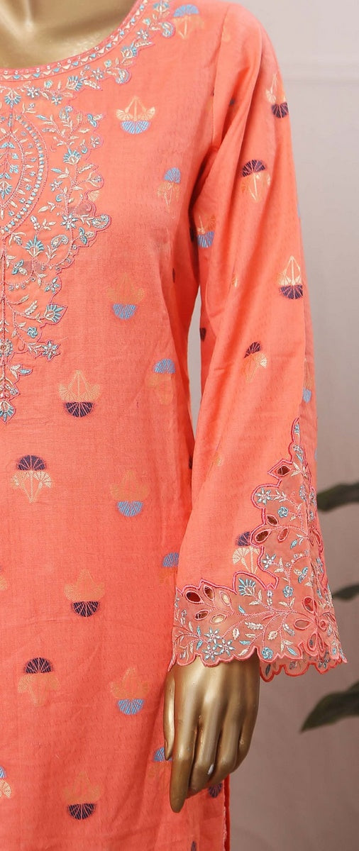 Design 04 Bin Saeed Jacquard 2pcs Embroidered Collection Vol 02