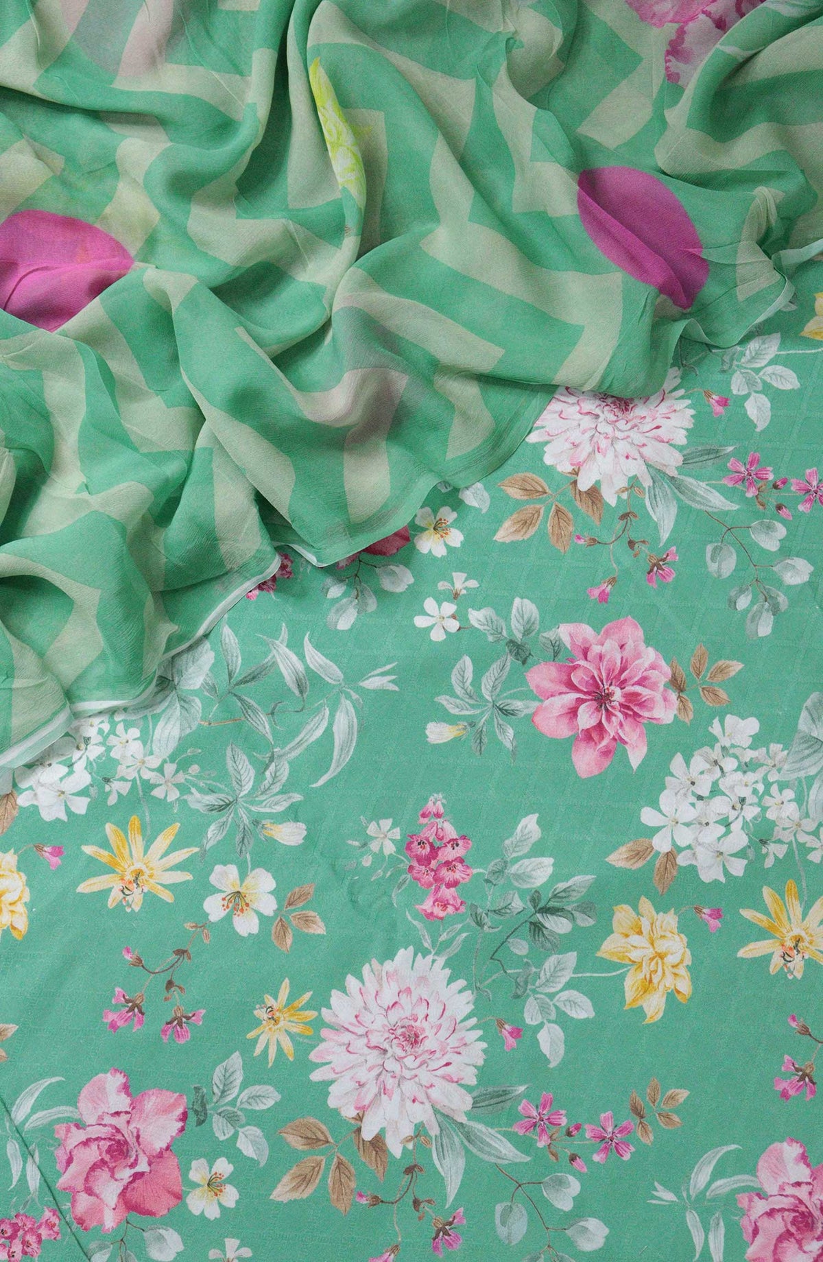 Wintry Wonders unstitch Dobby Khaddar Digital Printed Collection - Design 05