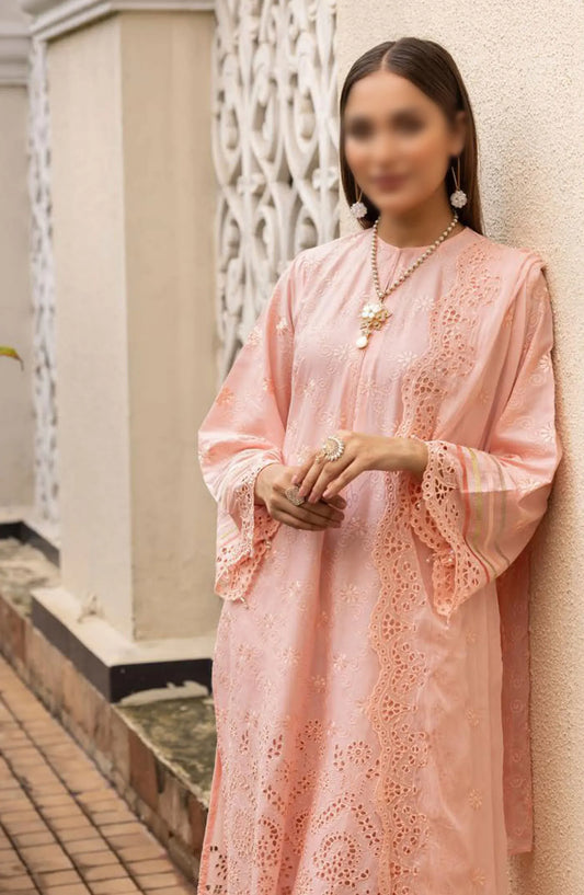 Mahees Exclusive Sequence Chikankari Lawn Collection 2024 - Design 05