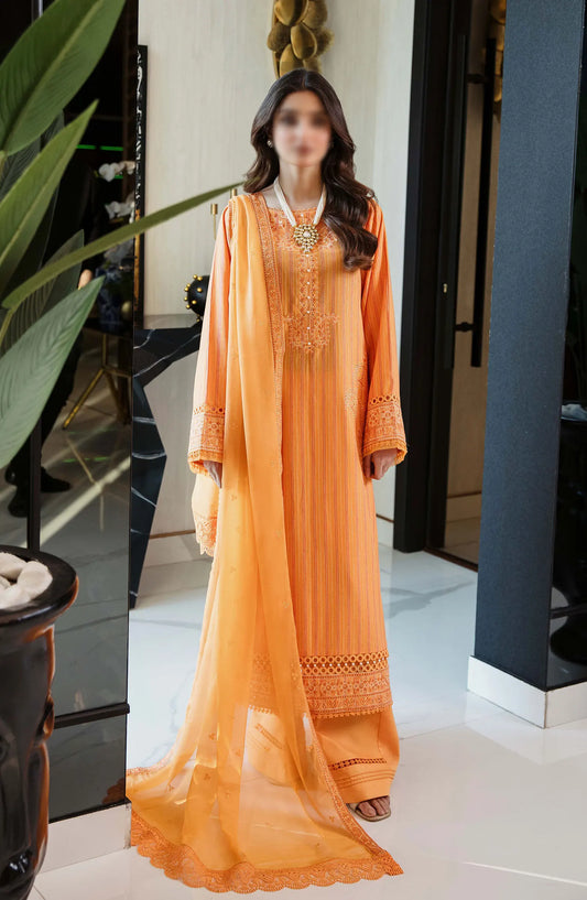 Humdum Vogue Embroidered Lawn Collection 2024 - Design 05