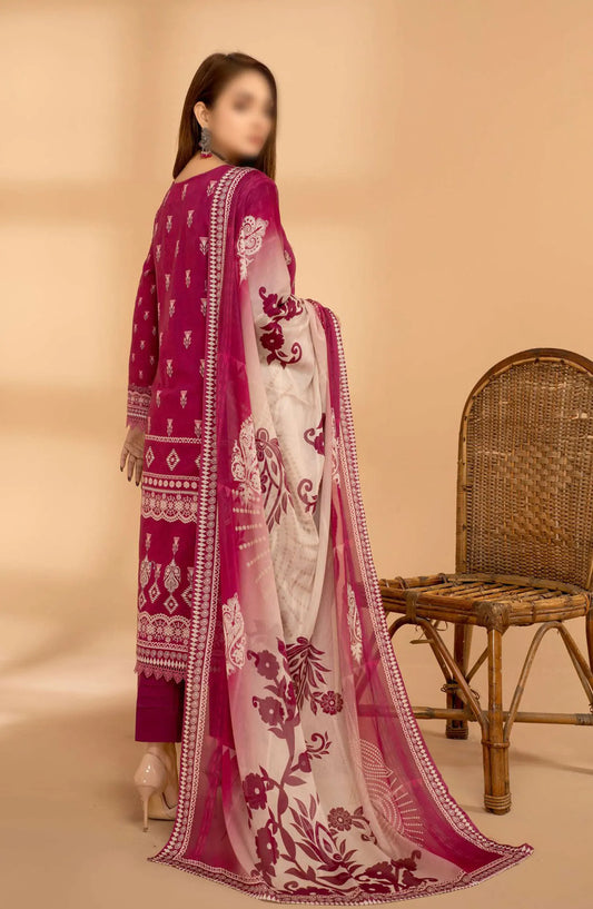 Jasmine Digital Print and Emb Lawn Collection Vol 01 - Design 05