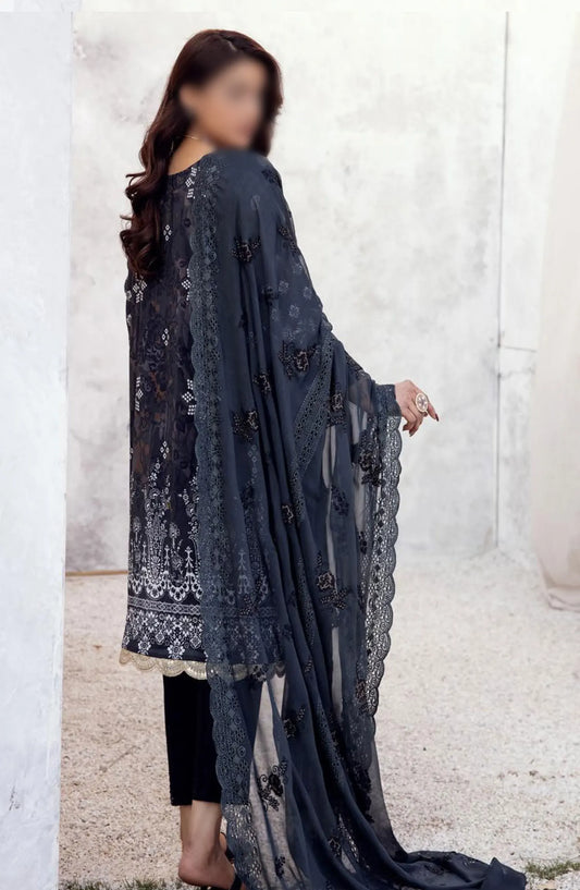 Bunai Printed Swiss Voile Collection 2024 - Design 05