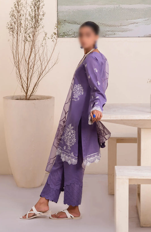 Arzu Unstitched Luxury Lawn Collection 2024 By Humdum - Design 05