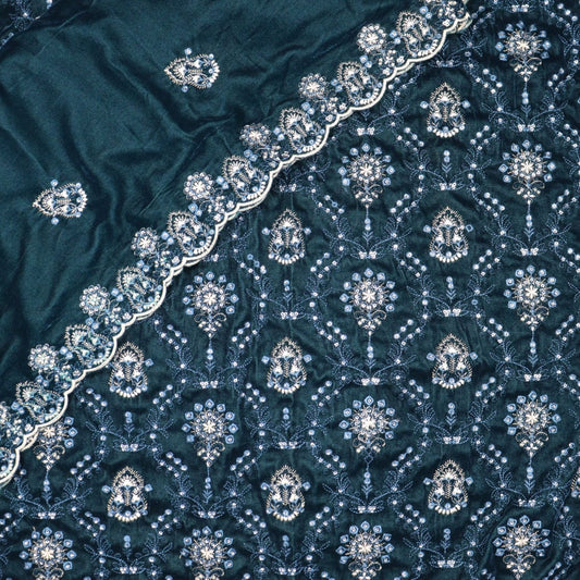 Signature Chapter 05 Unstitched Luxury Embroidered Velvet Series  - Design 05
