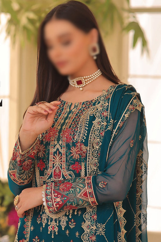 Soghat Izhar Unstitched Luxury Chiffon Collection - Design 05