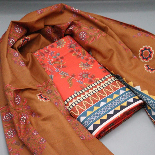 Rang E Bahar Khaddar Collection 2023 - Design 05