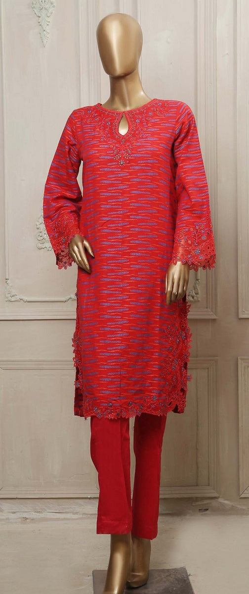Design 05 Bin Saeed Jacquard 2pcs Embroidered Collection Vol 02