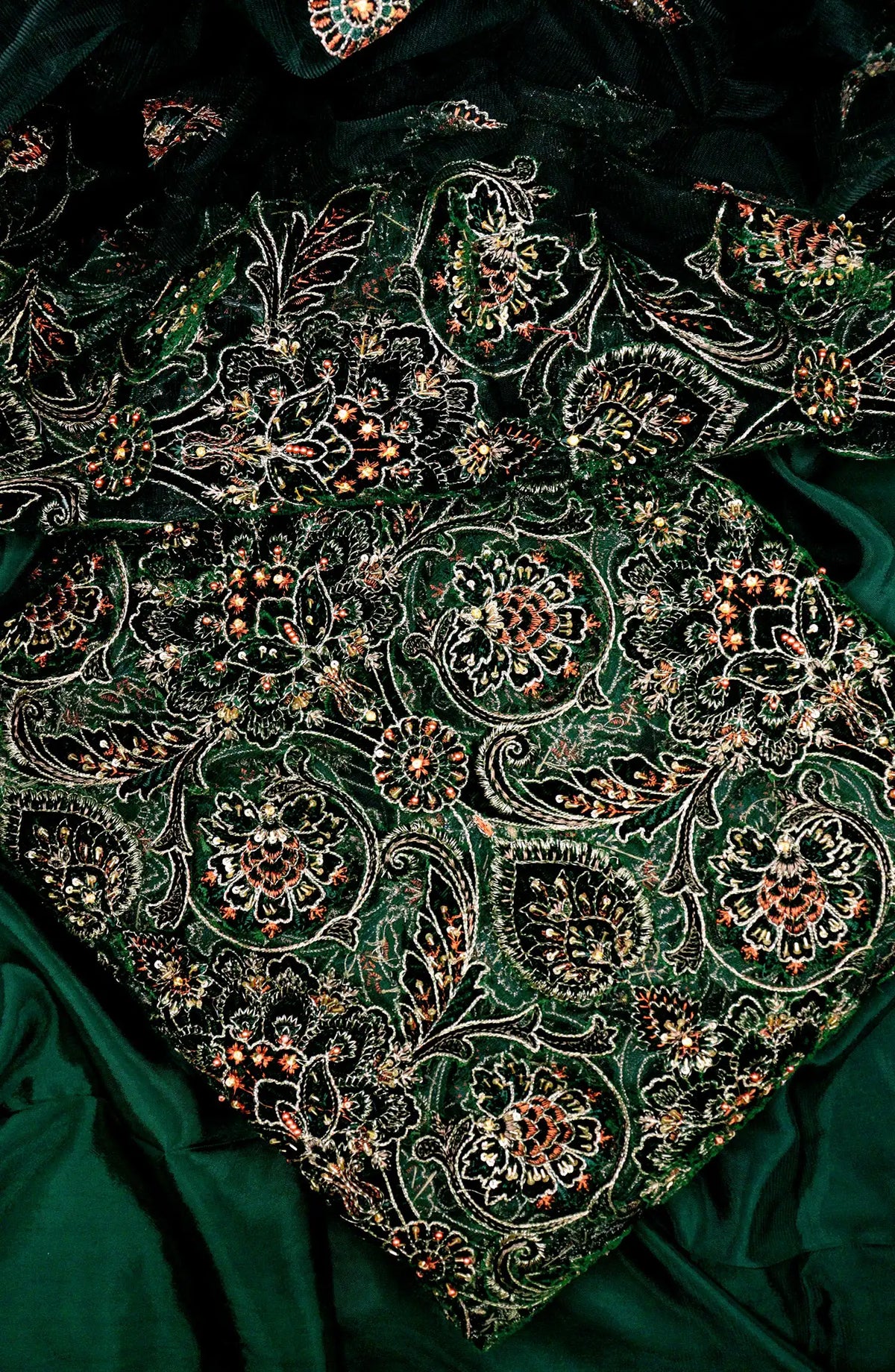 Luminara Festive Unstitched Collection By Amna Khadija - Design 05