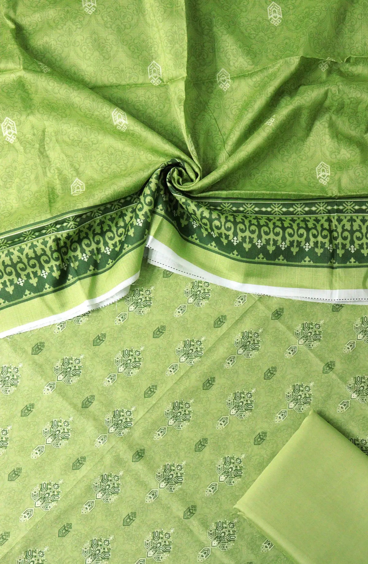 Mothers Collection unstitch suit with demask Dupatta - Design 05