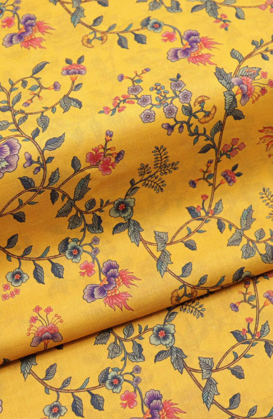 Classic Unstitched 2pcs Digital Printed Lawn Collection Vol-03 By Amna Khadija - Design 05