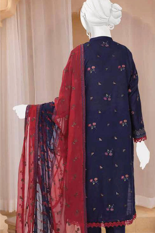 Romansiah Premium Karandi Series with Crinckle Dupatta Collection - Design 06
