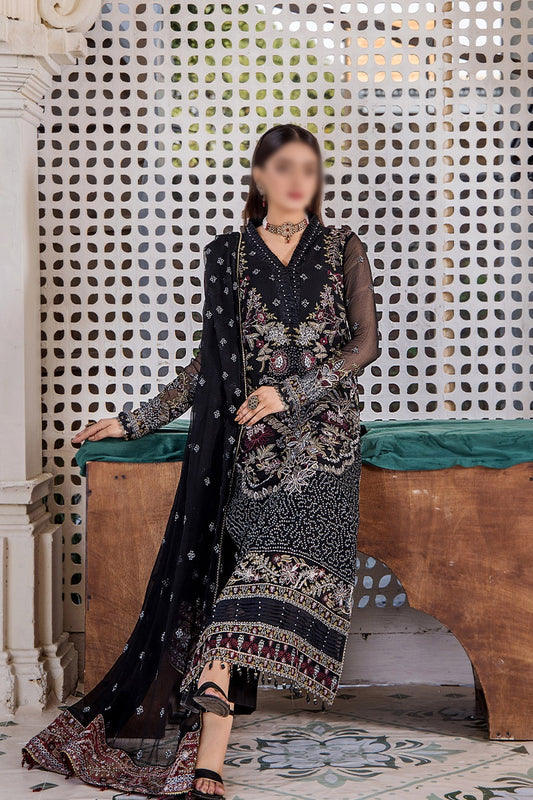 Pareesha Luxury Chiffon Collection By Humdum Collections - Design 06