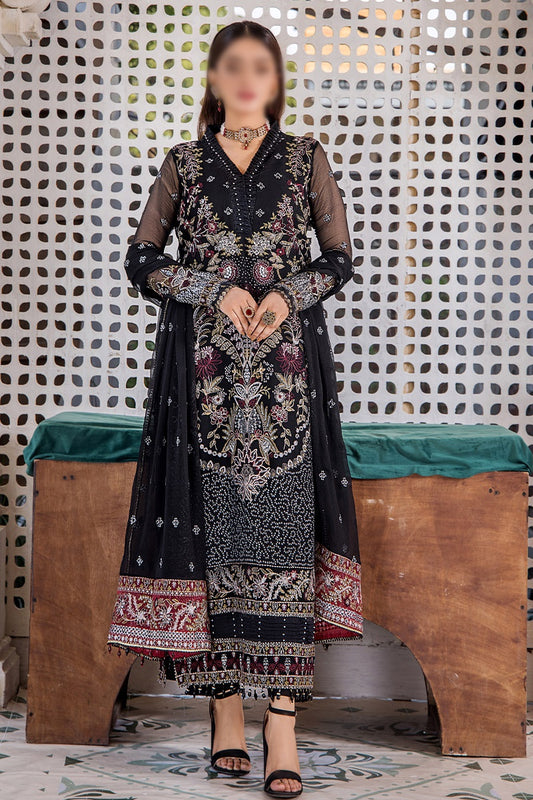 Pareesha Luxury Chiffon Collection By Humdum Collections - Design 06