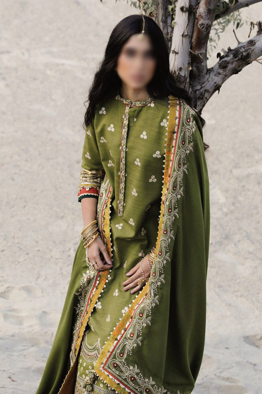 Zara Shahjahan Winter Shawl Collection 2023 - Design 06